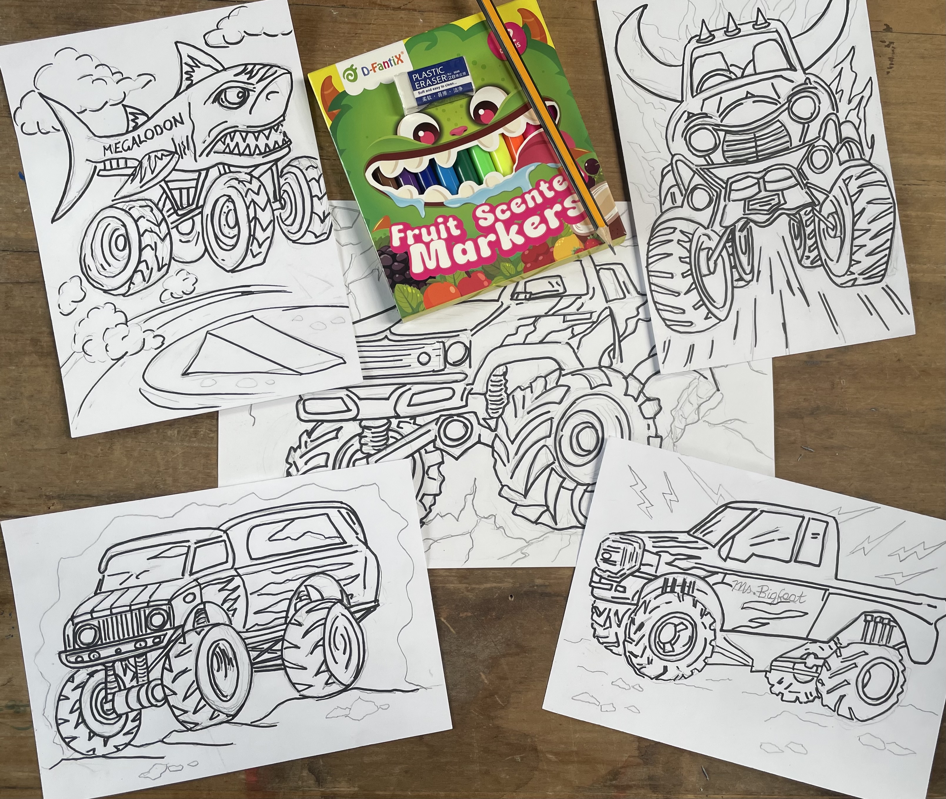 Monster truck creative pack - Image 2