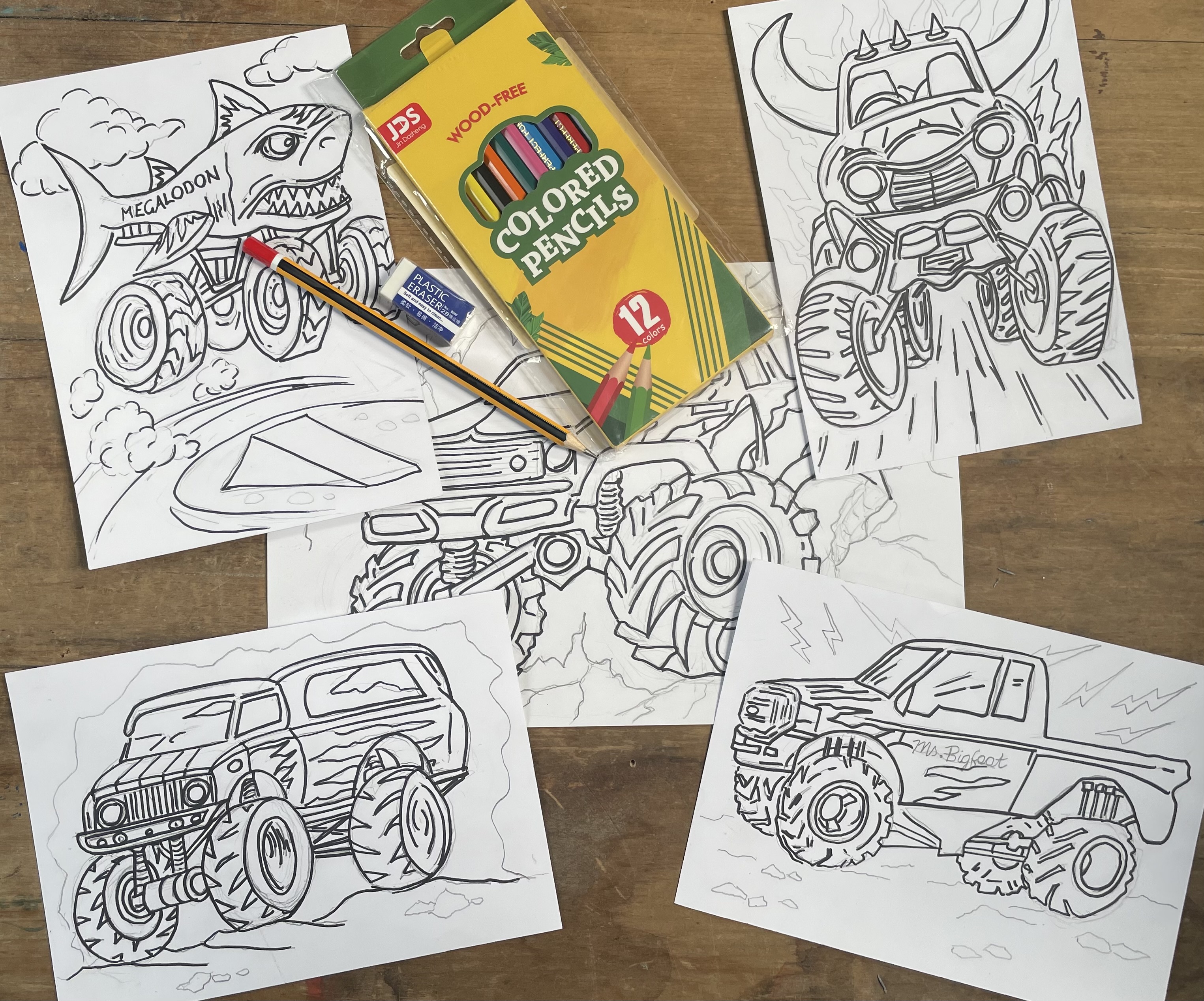 Monster truck creative pack - Image 3
