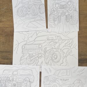 Monster truck creative pack