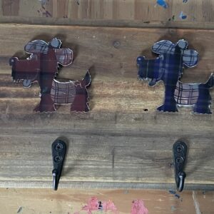 Scottie dog hooks