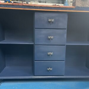 Dragon fly up-cycled cabinet